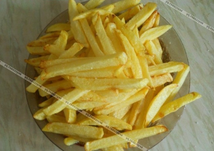 Картофель фри, пошаговый рецепт с фото